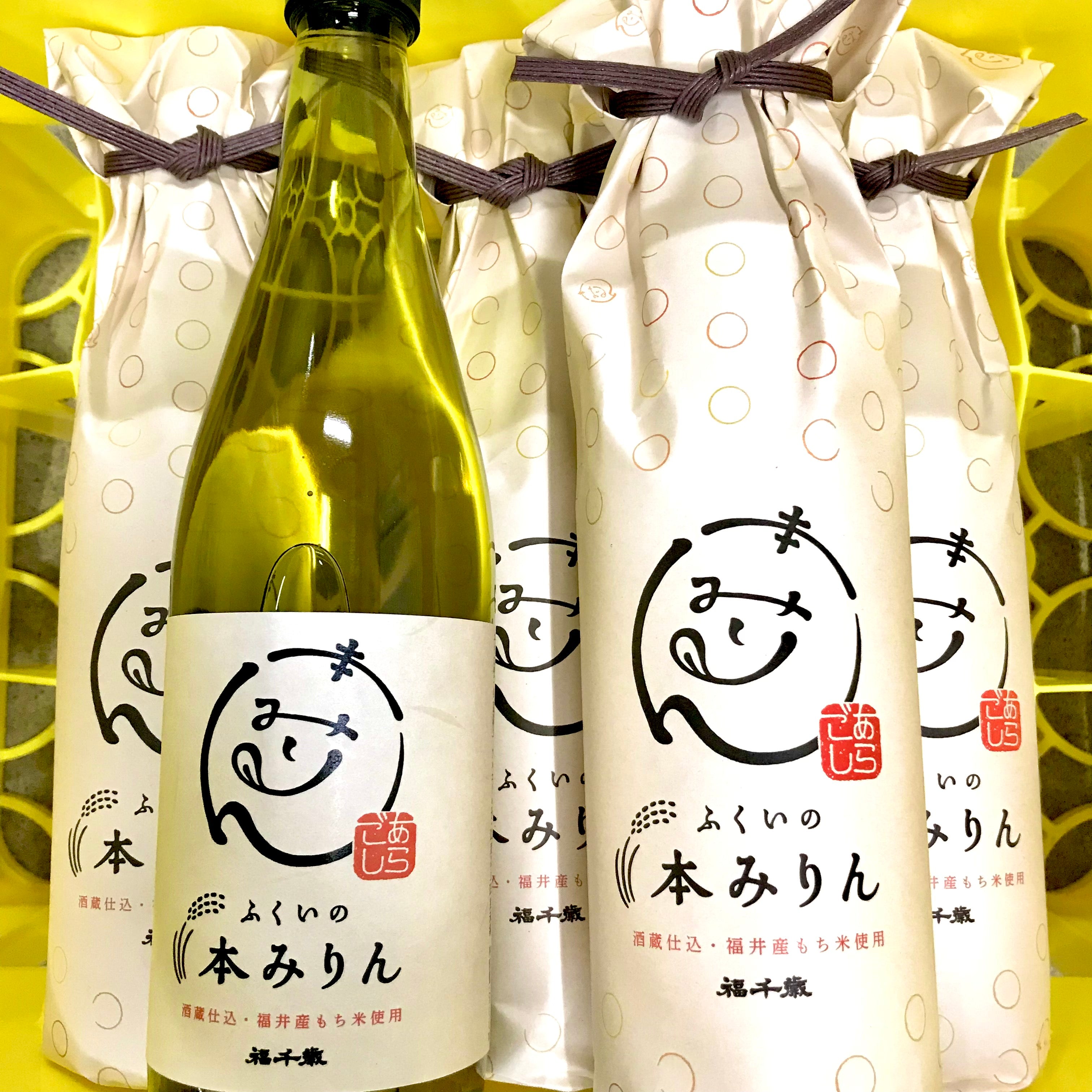 福千歳】酒蔵仕込 ふくいの本みりん＜愛称 みりんちゃん＞ 500ml – 山