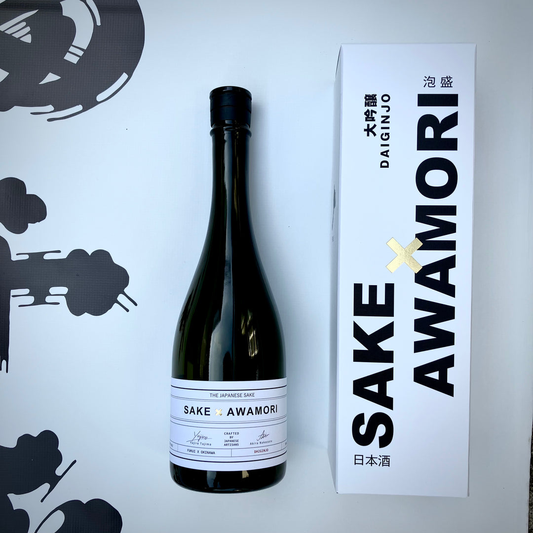 SAKE × AWAMORI 大吟醸】 （FUKUI限定ボトル）720ml BOXED – 山廃の日本酒蔵「福千歳」田嶋酒造株式会社